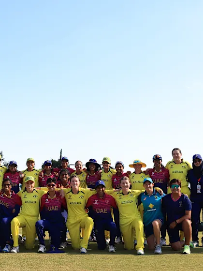 Australia retain second place Group 1 log position after triumph over UAE