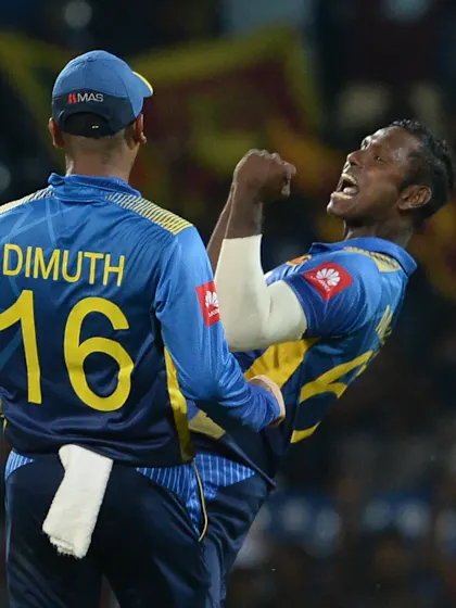 Mathews steps up for injury-hit Sri Lanka to secure series whitewash