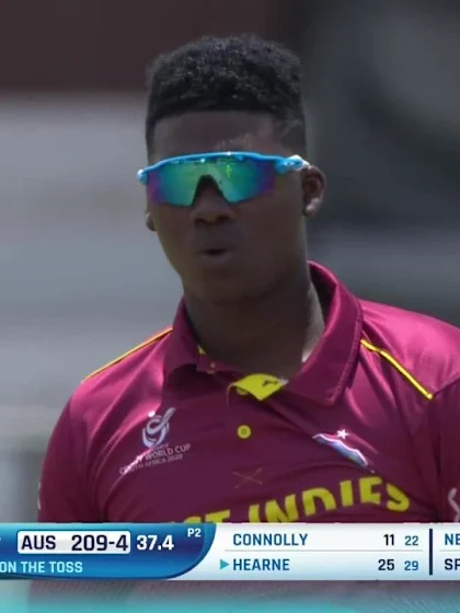 ICC U19 CWC: WI v AUS - Highlights from Australia's innings