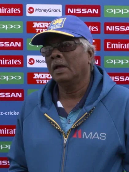 Pre-game: A word from Sri Lanka head coach, Roy Dias
