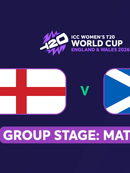 WT20: England v Scotland