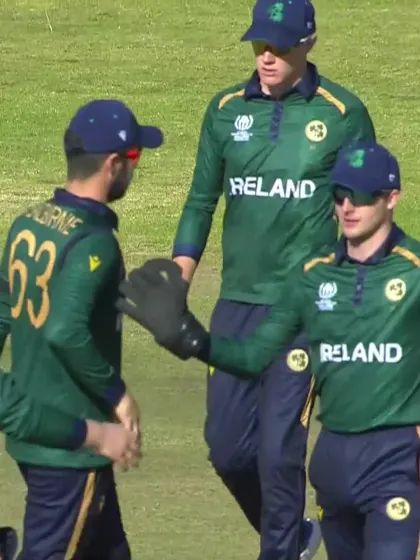 Logo of Kashyap Prajapati - Wicket - Ireland vs Oman