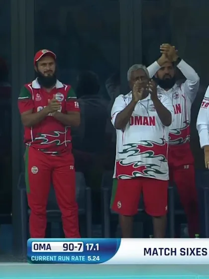 T20WCQ: HK v OMA – Jatinder reaches 50 with audacious reverse sweep for six