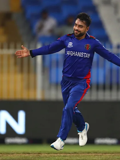 Logo of Afghanistan secure biggest T20I win with victory over Scotland