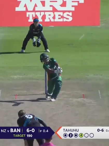 Logo of Six - Shamima Sultana | NZ v BAN | Women's T20WC 2023