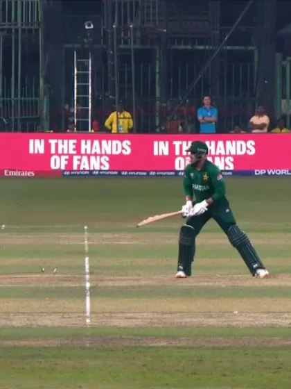 Usman Khan - Wicket - India vs Pakistan