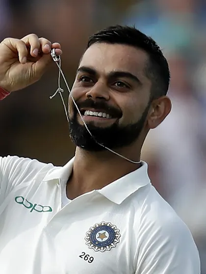 Virat Kohli on top of the world