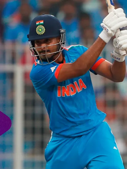 Aggressive fifty from Iyer lifts India in Kolkata | CWC23