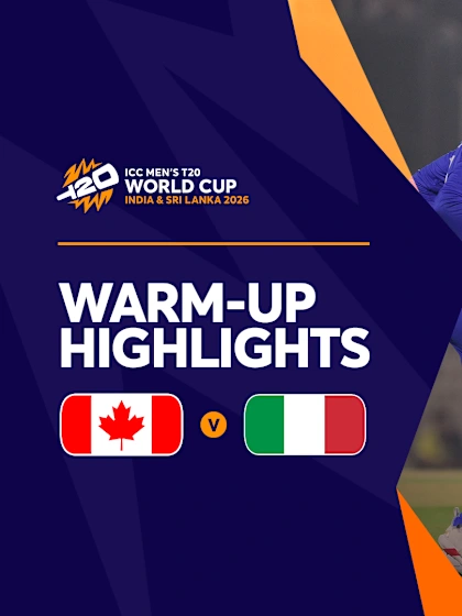 Italy hold their nerves to get a motivating win | T20WC 2026 Warm-up