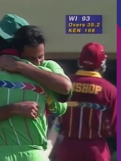 CWC Greatest Moments - Kenya upset the West Indies in 1996