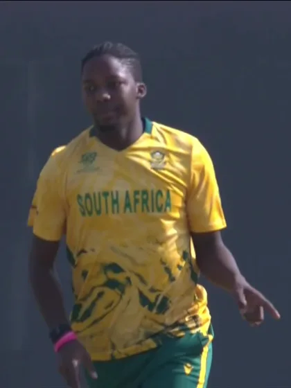 Tadiwanashe Marumani - Wicket - Zimbabwe vs South Africa
