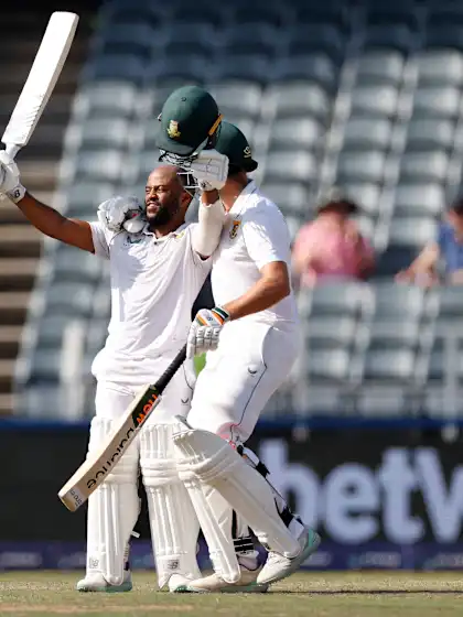 South Africa captain ends seven-year century drought