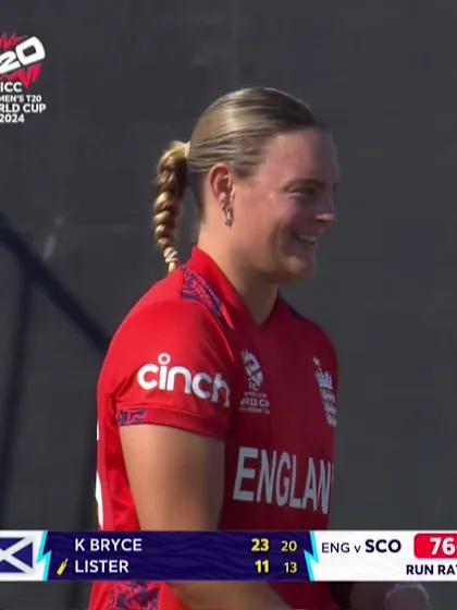 Logo of Ailsa Lister - Wicket - England vs Scotland