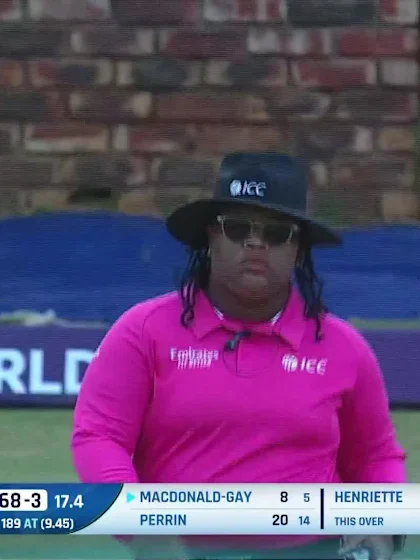 Wicket-Ryana-Macdonald-Gay-England-U19s-Women v Rwanda-U19s-Women ICC U19W T20WC 2023