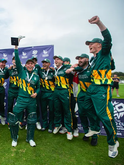 Guernsey edge Denmark to win ICC Men’s T20 World Cup Europe Sub-Regional Qualifier C