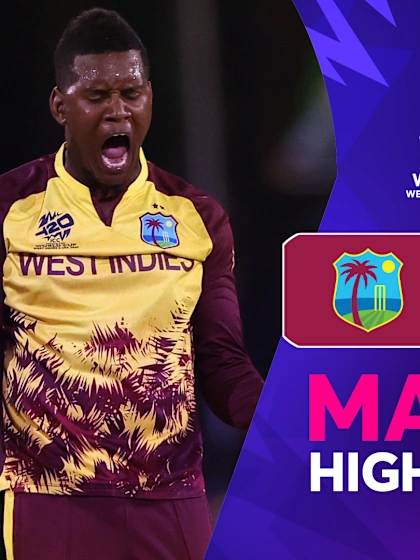 Total domination from West Indies in Guyana | Match Highlights | T20WC 2024
