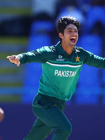 Qasim Akram’s record performance | SL v PAK | ICC U19 Men’s CWC 2022