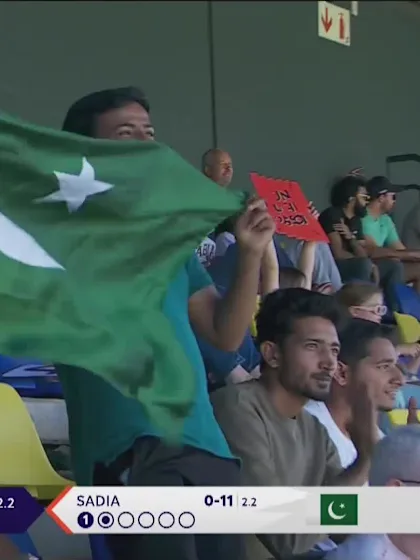 Logo of Rashada Williams - Wicket - Pakistan vs West Indies