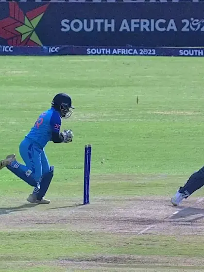 Logo of Wicket-Niamh-Muir-India-U19s-Women v Scotland-U19s-Women ICC U19W T20WC 2023