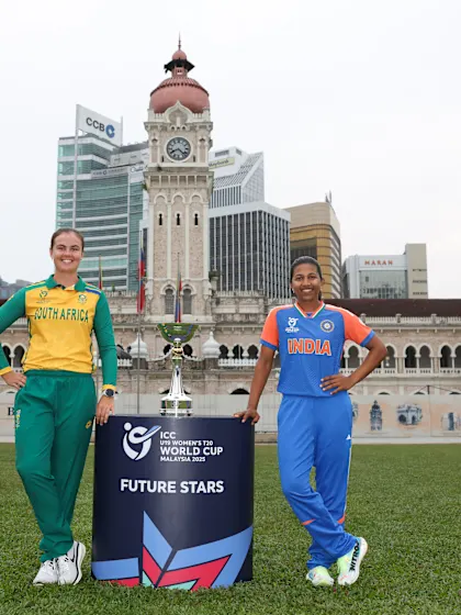 Logo of Unbeaten heavyweights India and South Africa lock horns in the U19WC 2025 Final