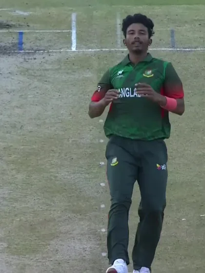 Leeroy Chiwaula - Wicket - Bangladesh vs Zimbabwe