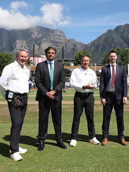 Kettleborough reaches 100-Test umpiring milestone
