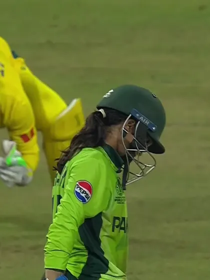 Rameen Shamim - Wicket - Australia Women vs Pakistan Women