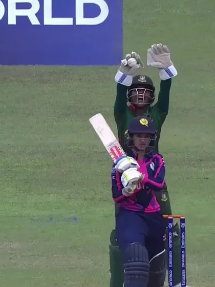 Logo of Nayma Sheikh with a Batting vs Bangladesh Women Under-19
