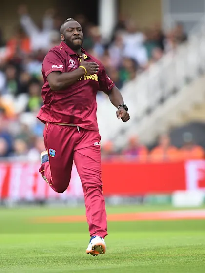 Russell serves up a reminder that he is a fast bowler first and foremost