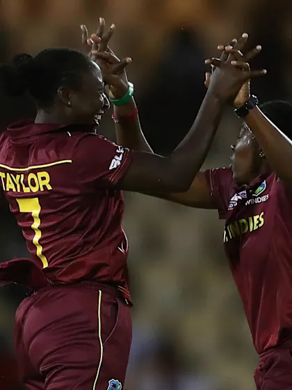 Taylor takes career-best 4/12 as Windies charm home fans