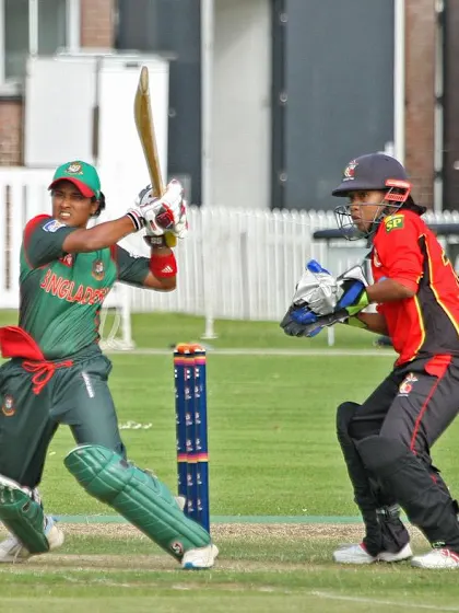 Bangladesh cruise to eight-wicket victory over PNG