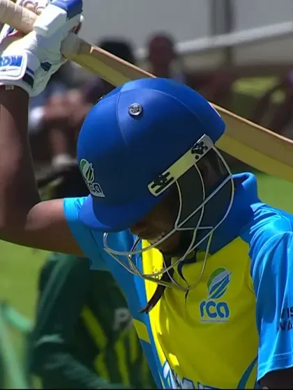 Wicket-Belise-Murekatete-Pakistan-U19s-Women v Rwanda-U19s-Women ICC U19W T20WC 2023
