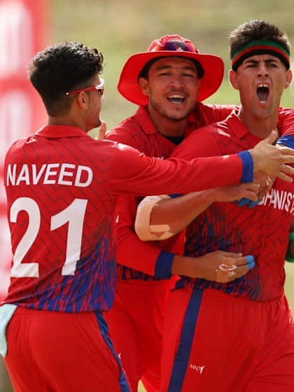 Naveed Zadran strikes early | ENG v AFG | ICC U19 Men's CWC 2022