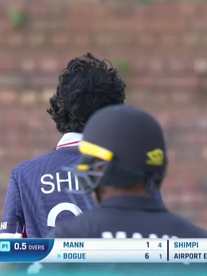 Hugo Bogue with a Four vs. USA