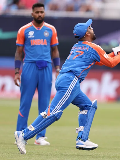 Rishabh Pant calls it and takes it | USA v IND | T20WC 2024