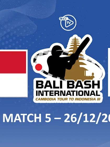 5th T20I: Indonesia v Cambodia