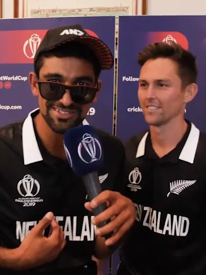 Logo of CWC19: New Zealand media session – The Kiwis know how to jam! 