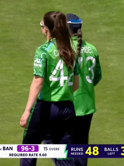 Sharmin Akhter - Wicket - Ireland vs Bangladesh