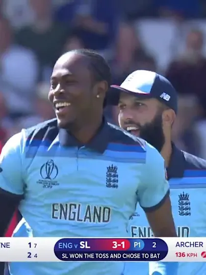 Logo of CWC19: ENG v SL - Archer's three make him the leading wicket taker at CWC19