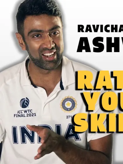 Logo of R Ashwin rates your skills
