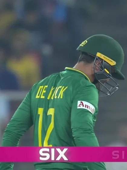 Quinton de-Kock - Six - South Africa vs Afghanistan