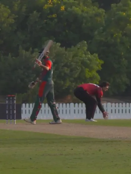 Logo of T20WCQ: SIN v KEN – Karim gets his fifty 
