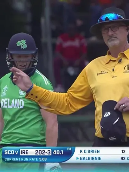 Andy Balbirnie's 105 v Scotland at CWCQ