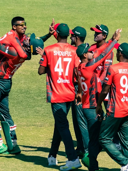 Mosaddek five-for, Liton fifty power Bangladesh to series-levelling win