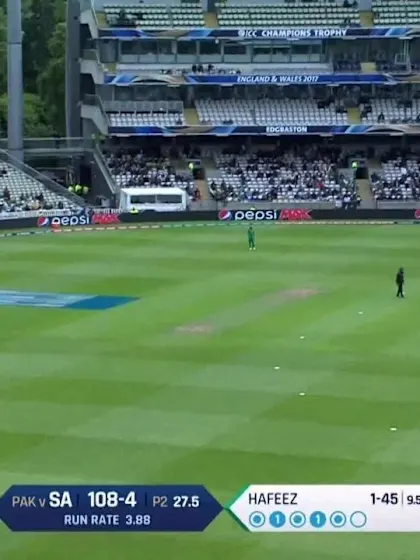 FIFTY: David Miller brings up his half-century for South Africa