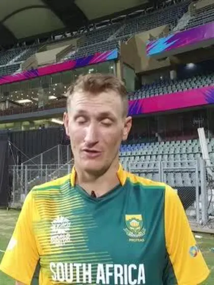 Chris Morris after South Africa warm-up win v India in Mumbai