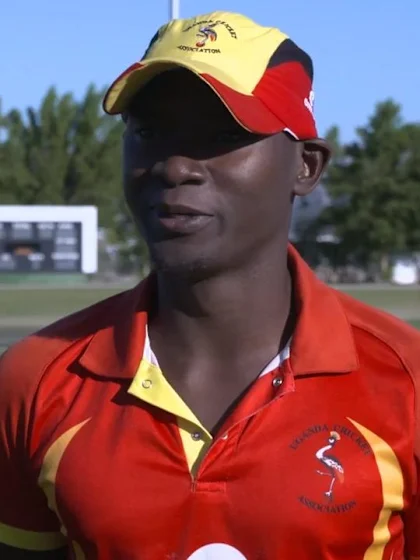 CWC Challenge League B – Oman: Jersey v Uganda – Uganda pre-match interview