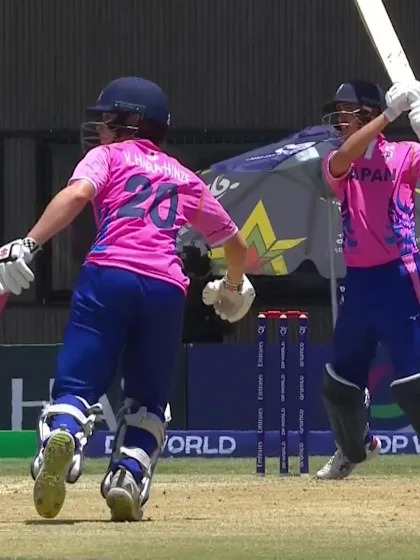 H Tani-Kelly with a Four vs. Australia