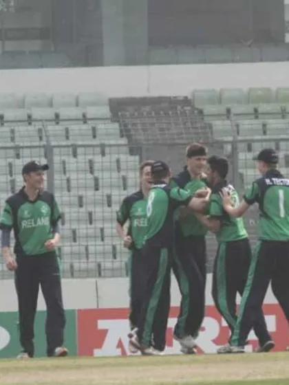 Ireland racks up maiden win
