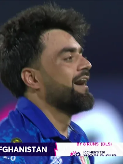 Logo of Mustafizur Rahman - Wicket - Afghanistan vs Bangladesh